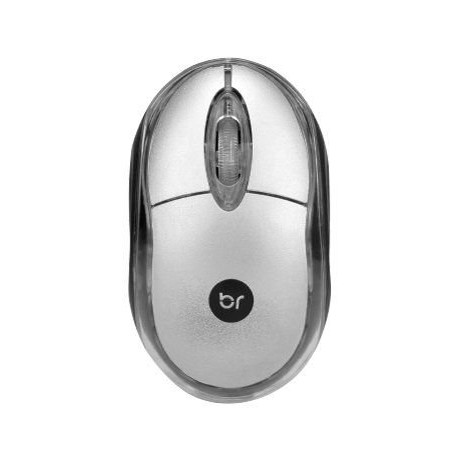 MOUSE ESPANHA BRIGTH USB PRATA 0107