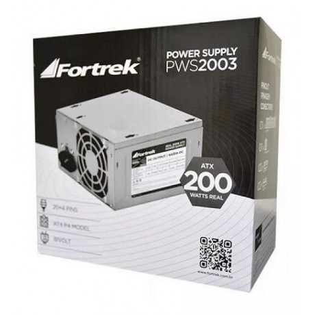 FONTE ATX FORTREK 200W RMS S/CABO 62849