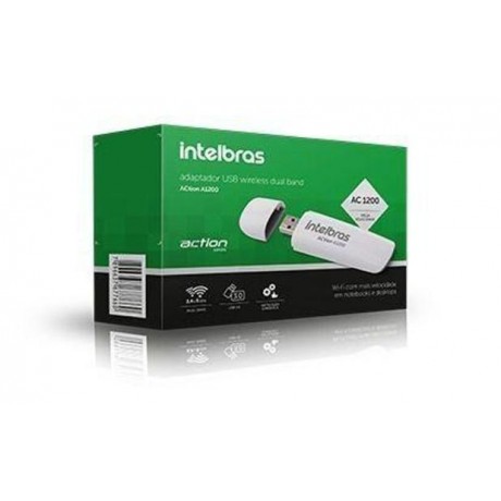 ADAPTADOR INTELBRAS WIRELESS USB ACTION A1200