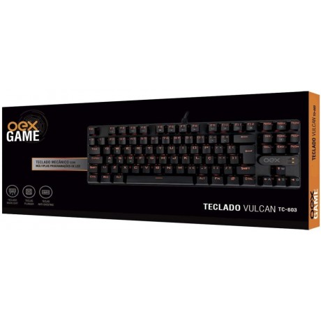 TECLADO GAMER OEX VULCAN TC603