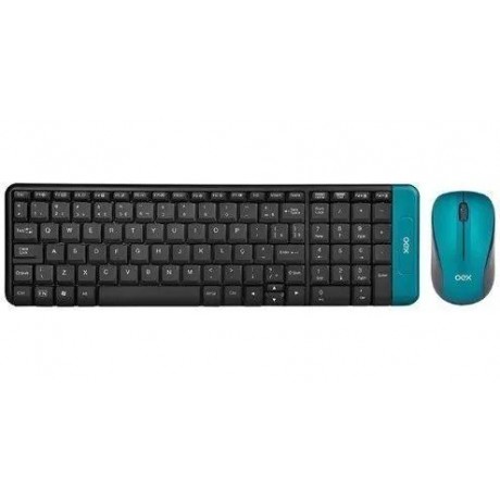 TECLADO OEX  COMBO BLEND PT S/FIO TM-404