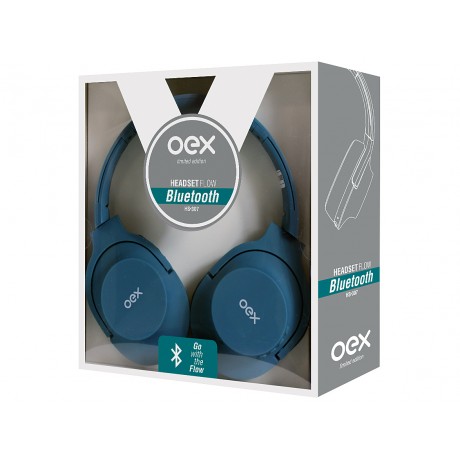 HEADSET FLOW BLUETOOTH TURQUESA HS 307 OEX