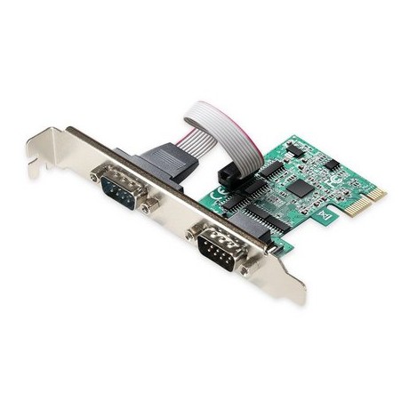 PLACA PCI COMTAC EXPRESS X1 2 PORTAS SERIAIS 9049