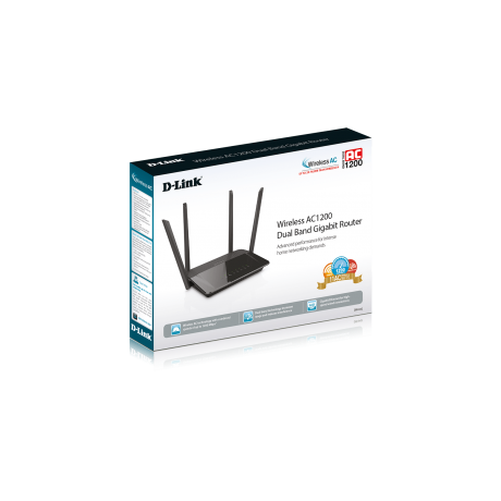 ROTEADOR D-LINK WIRELESS AC1200  DIR-842 4ANT