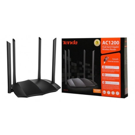 ROTEADOR TENDA AC1200 AC8 DUAL BAND A GIGABIT