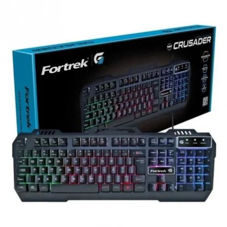 TECLADO GAMER RGB FORTREK CRUSADER 70528