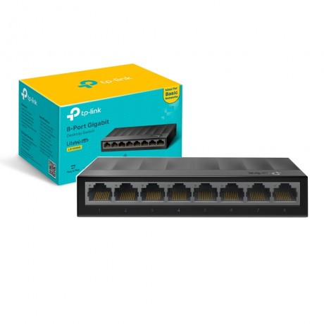 SWITCH 08 PORTAS TP-LINK LS1008G GIGABIT