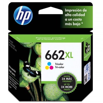 Cartucho HP 662XL Color...