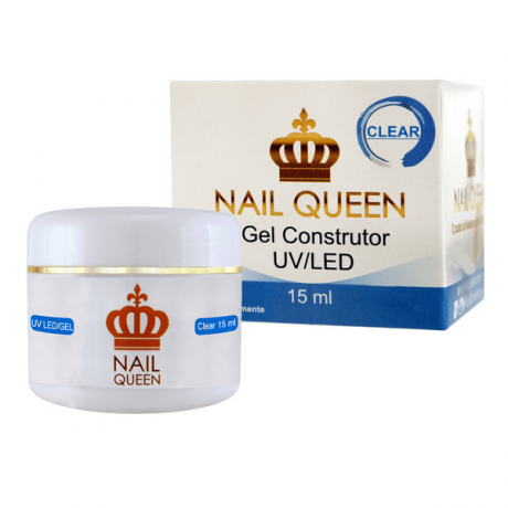 GEL RECONSTRUTOR 15ML CLEAR NAIL QUEEN