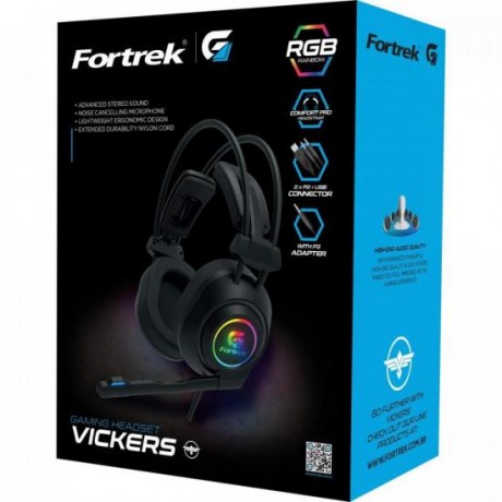 HEADSET GAMER FORTREK VICKERS 70556