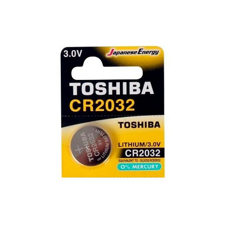 BATERIA TOSHIBA CR2032 MOEDA LITHIUM