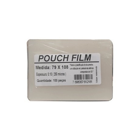 PLASTICO POUCH FILME 79X108