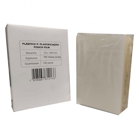 PLASTICO POUCH FILM 73X106MM