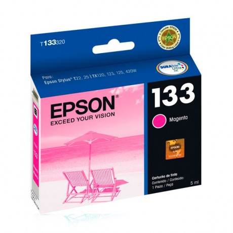 Cartucho Epson 133 Magenta