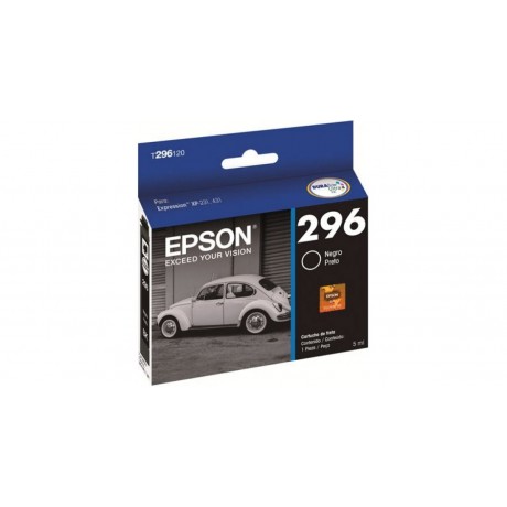 CARTUCHO EPSON 296 T296120 PRETO