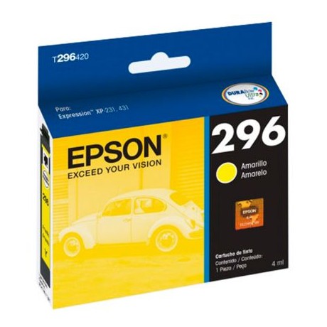 Cartucho Epson T296420 4ml Yellow