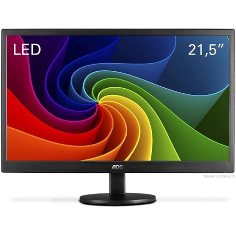 MONITOR AOC LED E2270SWHEN 21.5 HDMI VGA VESA E227