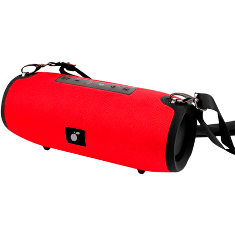 CAIXA DE SOM BLUETOOTH BOOM PRO XBASS 30W LEMON CX70 VERMELHO