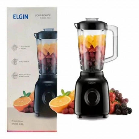 LIQUIDIFICADOR TURBO MIX ELGIM 2 VELOCIDADE 650W