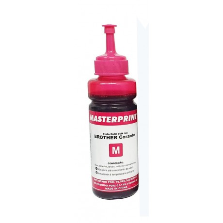 REFIL MASTERPRINT MAGENTA B.INK BROTHER 100ML PD