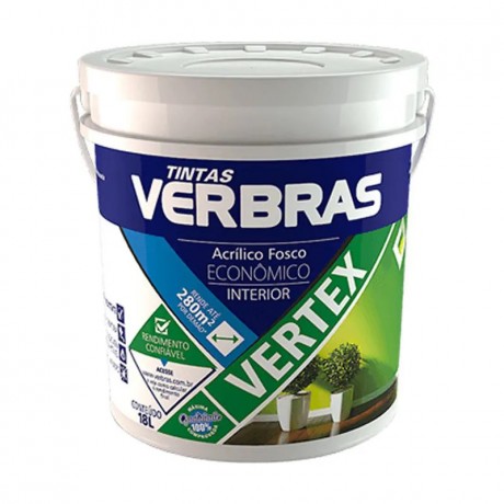 VERTEX ACRIL INT BD PLAST 18L BRANCO NEVE 1600