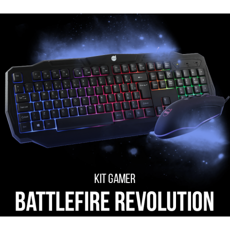 TECLADO COMBO BATTLEFIRE REVOLUTION