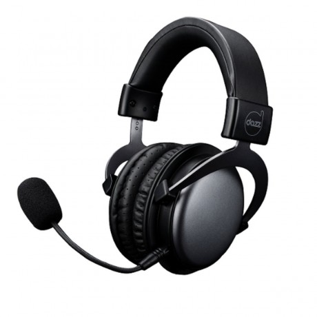 Headset Gamer Dazz, Viper Black, 3.5mm, Multiplataforma, Black