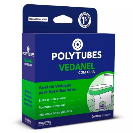 Anel de Vedacao Para Vaso Sanitario Com Guia Polytubes