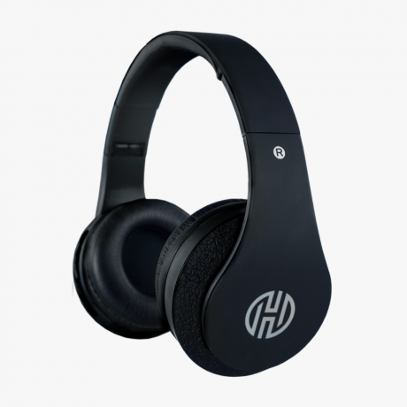 Headphone Bluetooth Preto, Branco ou Preto e Azul Hoopson F-038