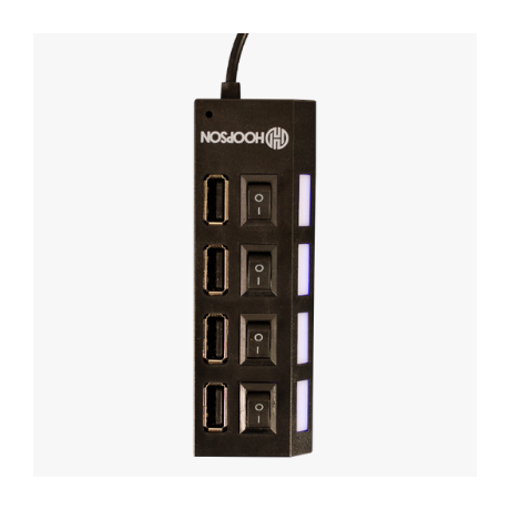 Hub com 4 Portas USB: 2.0 HUB-004