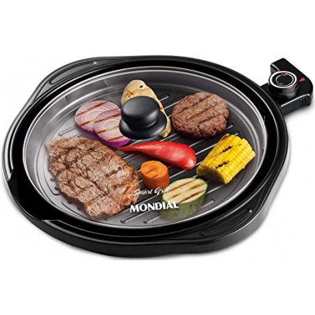 Grill Mondial, Smart Grill 2 em 1, 110V, Preto, 1200W - G-04