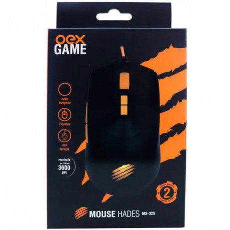 Mouse Gamer USB Hades MS325 OEX