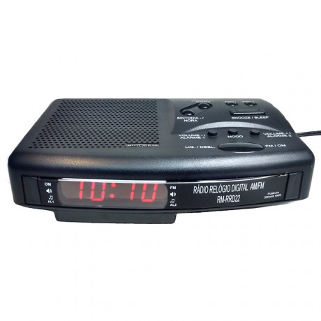 RADIO RELOGIO DIGITAL MOTOBRAS AM/FM RM-RRD22