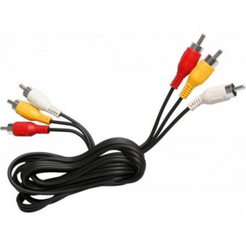 CABO 3+3 RCA 1.5 M GOLD 00199