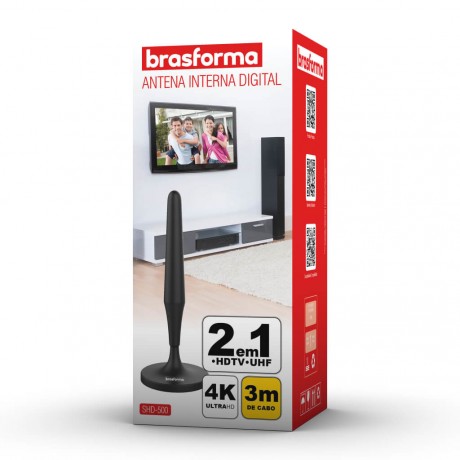 ANTENA INTERNA BRASFORMA OMINI DIREC SHD-500