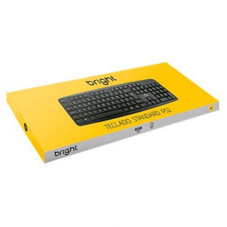 TECLADO PS2 PRETO 01824 BRIGHT